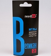 Набор игл швейных ручных "Великан" №2. ИЗ-200937