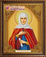 Картина стразами (набор) "Икона Святая Праведная Анна" АЖ-5062