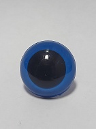 Глаза полупрозрачные, Д22 мм, в комплекте с фиксатором (20шт)