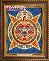 Картина стразами (набор) "Икона Всевидящее Око Божие" АЖ-5070