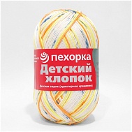 Детский хлопок принт